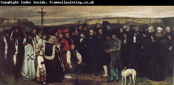 Gustave Courbet Ornans funeral